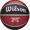 Мяч баскетбольный Wilson NBA Team Tribute Chicago Bulls АРТ.Wtb1300xbchi